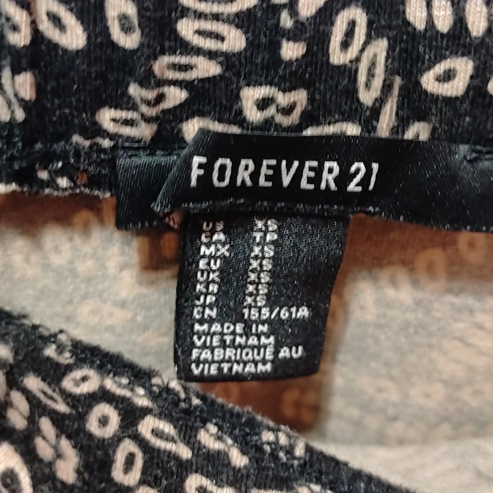 Forever21, XS juniors skirt, Brown and tan